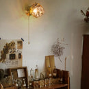 Axyaa Amber Glass LED Wall Lights - Japanese Vintage Wandlamp