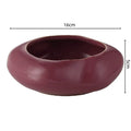 Axyaa Ceramic Flower Pots: Handmade Stoneware, Sword Mountain Design