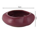 Axyaa Ceramic Flower Pots: Handmade Stoneware, Sword Mountain Design