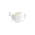Axyaa Irregular Rock Texture Ceramic Dessert Soup Bowl Set Molecular Cuisine Tableware