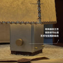 Axyaa Sheepskin Desk Lamp: Handmade Paper Cover, Luxury Design for Living & Bedside