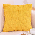Axyaa Waffle Fabric Plush Pillowcase: Stylish Comfort for Home Decor and Bed Living Room