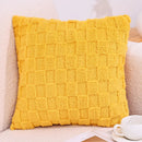 Axyaa Waffle Fabric Plush Pillowcase: Stylish Comfort for Home Decor and Bed Living Room