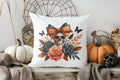 Halloween Rose & Butterfly Pillow Cover by Axyaa for Sofa, Bedroom, Car