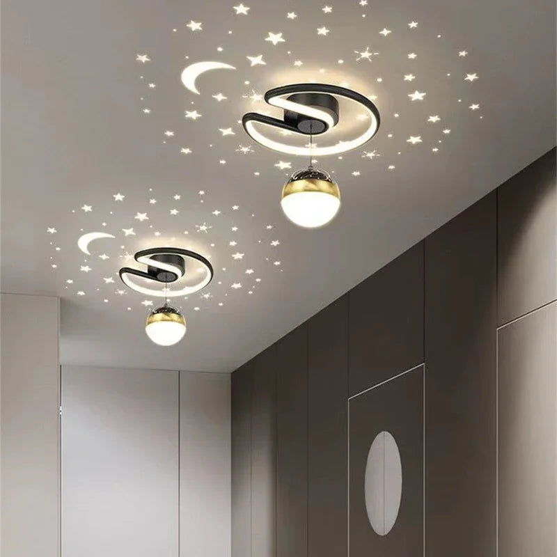 Axya LED Star Chandelier for Home Ceiling Lighting Fixture