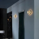 Axyaa Nordic Glass Wall Lamp: Designer Lighting for Bedroom, Living Room, Hotel