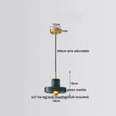 Axyaa Copper Marble LED Pendant Light Modern Design for Dining Living Room