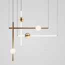 Axyaa French Luxe Headboard Restaurant Chandelier
