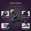Axyaa RGB Dream Colors Projection Lamps with Music Sync for Bedroom and Party