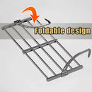 Axyaa Extendable Clothes Drying Rack Shoes Shelf Towel Organizer Window Shoe Storage Shelf