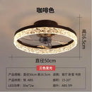 Axyaa Luxury Ceiling Fan Light Art Decor Chandelier