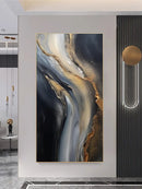 Axyaa LED Galaxy Abstract Wall Lamp: High-End Hanging Room Painting