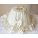 Axyaa Princess Fabric Table Lamps - LED Stand Lights for Living Room Bedroom.
