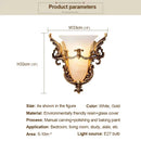 Axyaa Glass Wall Sconce LED Light for Modern Home Decor