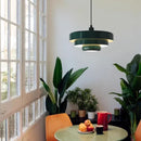Axya Nordic LED Triple Pendant Light White/Green/Orange for Living & Dining Room Decor