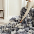 Axyaa Luxury Tuscan Fur Winter Blanket - Super Comfortable & High-end Warmth