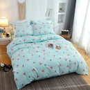 Axyaa Cartoon Print Duvet Cover 220x240 for Adults Kids - Double-sided Comforter Cover