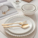 Axya Nordic Pearl Ceramic Tableware Set for Kitchen