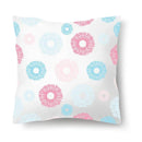 Axyaa Flower Print Nordic Pillowcase - 45x45CM Decorative Sofa Cushion Cover