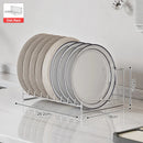 Axyaa Stainless Steel Dish Rack Holder Stand for Kitchen Countertop Storage
