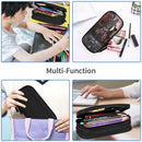 Axyaa Double Layer Pencil Case - Large Capacity Office Accessories Box