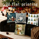 Axyaa Christmas Gnome & Snowman Pillow Covers - Sofa Bedroom Car Decor