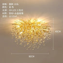 Axyaa Luxury Crystal LED Chandelier for Living Room, Hotel, and Hall