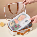 Axyaa Stainless Steel Bento Lunch Box with Lid - Durable Food Container