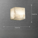 Axyaa Alabaster Wall Lamp Modern LED Marble Wall Light for Home Decor