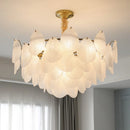 Axyaa French Light Luxury Cream Wind Crystal Chandelier