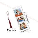 Memorial Acrylic Bookmark Custom Photo Text Tassel Printed Axyaa Mother's Father's Day Gift
