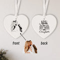 Axyaa Personalized Ceramic Photo Engraved Heartfelt Keepsake Gift