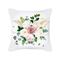 Axyaa Modern Flowers Printed Cushion Cover 45x45cm - Nordic Spring Farmhouse Decor