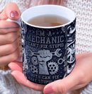 Axyaa Stupid Fix Ceramic Office Coffee Mug, Funny Christmas Gift Cup