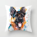 Axyaa Cute Dog Pattern Pillowcase Cover 45x45cm for Kids Room & Living Sofa Decor