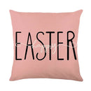Easter Bunny Eggs Pillowcase 45x45cm Linen Pillow Covers, Axyaa Home Decor Brand