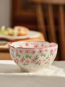 Axyaa Ceramic Rice Bowl, Cute Dining Tableware, Personal Special Bowl