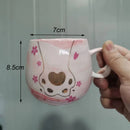 Axyaa Cartoon Ceramic Mug - Fun Tea & Coffee Cup Gift