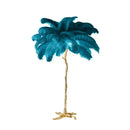 Axyaa Nordic Feather Floor Lamp - Luxury Ostrich Atmosphere Light