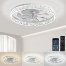Axyaa Smart LED Ceiling Fan with Light, Remote Control, Dimmable - Home Lighting