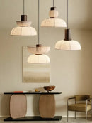 Axyaa Wabi Sabi Living Room Ceiling Lamp Pendant Lights Chandelier Lustre