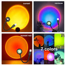 Axyaa Sunset Lamp LED Night Light Projector for Party Bedroom Living Room