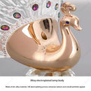 Axyaa Peacock LED Wall Lamp for Bedroom, Living Room, Corridor, and Porch Lighting
