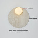 Axyaa Modern LED Glass Globe Wall Lamp for Hallway Stair Balcony Bathroom Mirror Lighting