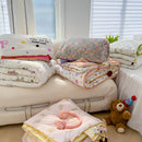 Axyaa Summer Thin Cotton Quilt - All Season Comforter with Soybean Fiber Fillers
