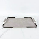 Axya Leather Tray - Modern Home Decor & Living Room Organizer