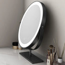 Axyaa LED Smart Touch Vanity Makeup Mirror - Dimmable, 360 Rotation, Tabletop Mirror