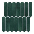 Axyaa 3D Fish Scale Tile Stickers, Matte Finish, 30cm x 30cm - Set of 10