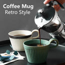 Axyaa Coarse Pottery Style Ceramic Coffee Mug 320ml