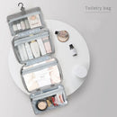 Axyaa Travel Toiletries Bag: Waterproof Hanging Organizer for Bathroom, Makeup & Cosmetics
